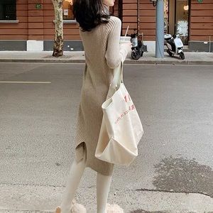 NEW crow & turtlenecks, sweater dress